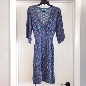 Stacia Women's Faux Wrap Dress